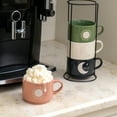thumbnail image 3 of Thyme & Table Set of 4 Celestial Stackable Coffee Mugs, 11 fl oz, 3 of 4