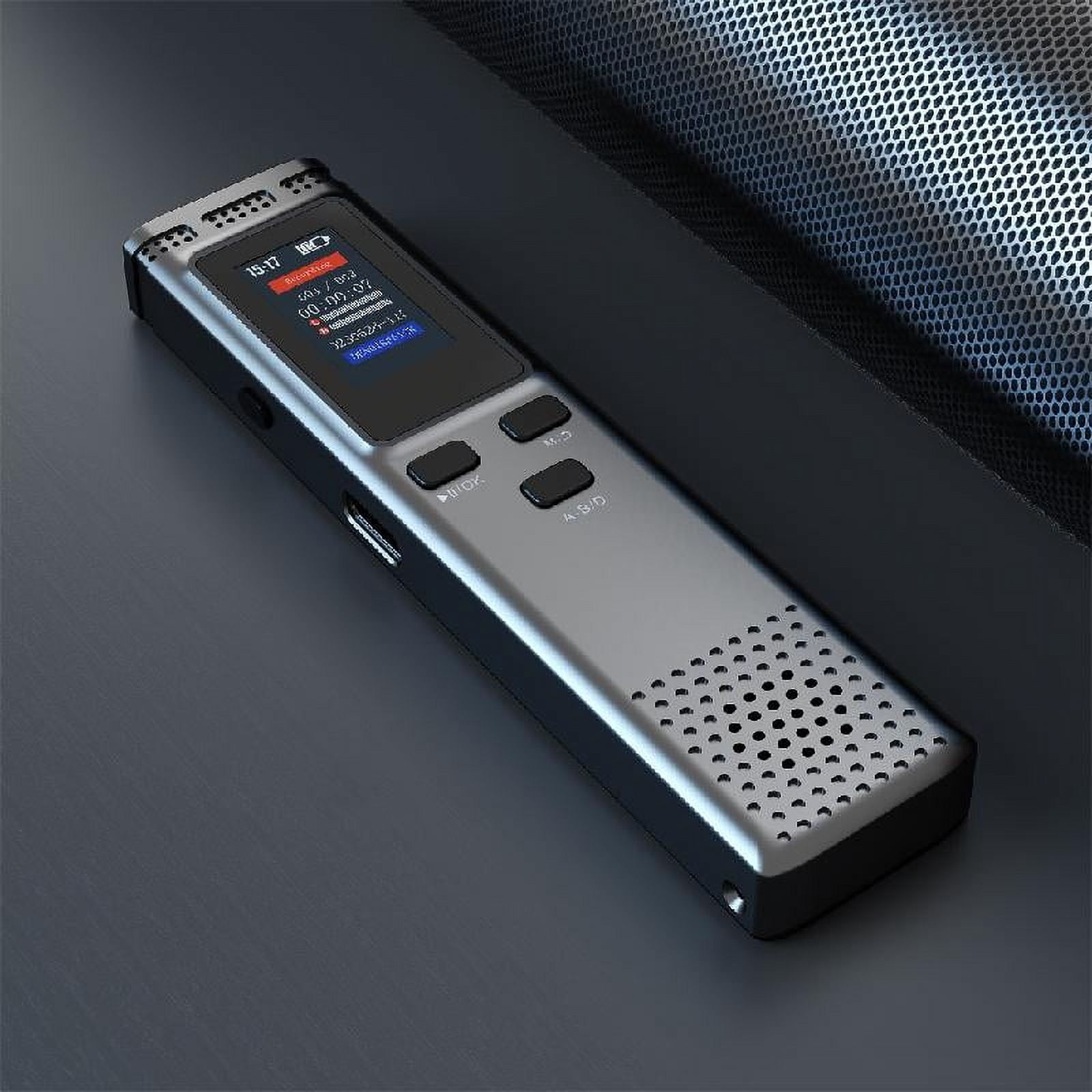 Professional 8/32/64GB Digital Voice Recorders for Clear Lecture and Meeting Recordings with Password Security