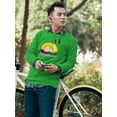 thumbnail image 2 of Japanese Bon Incense Burner Sweatshirt Men -Image by Shutterstock, Male x-Large, 2 of 4