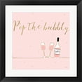 thumbnail image 1 of Underlined Bubbly VII Pink by Veronique Charron, Framed Wall Art, 19.5W x 19.5H, 1 of 1
