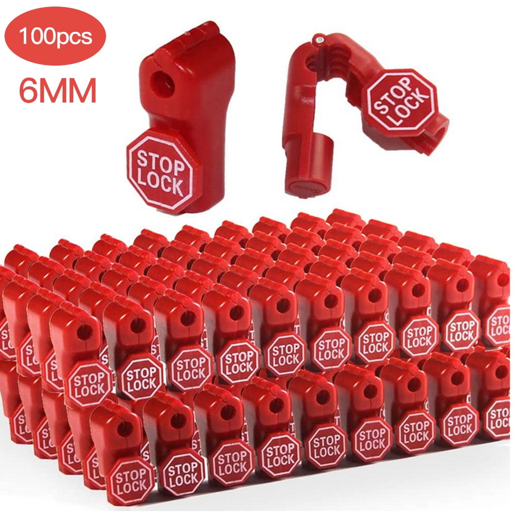 ABS Plastic for Anti-Thief 100 Pack Safe Stop Lock Mobile Phone Accessories 