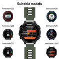 thumbnail image 3 of Correa para Reloj NotoCity Forerunner 220 Deportiva de Silicona Verde, 3 of 8