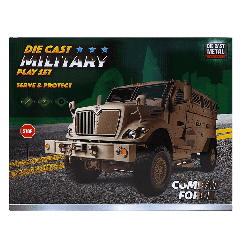 Diecast Military Play Set 65 Pcs Combat Force Toy - Walmart.com