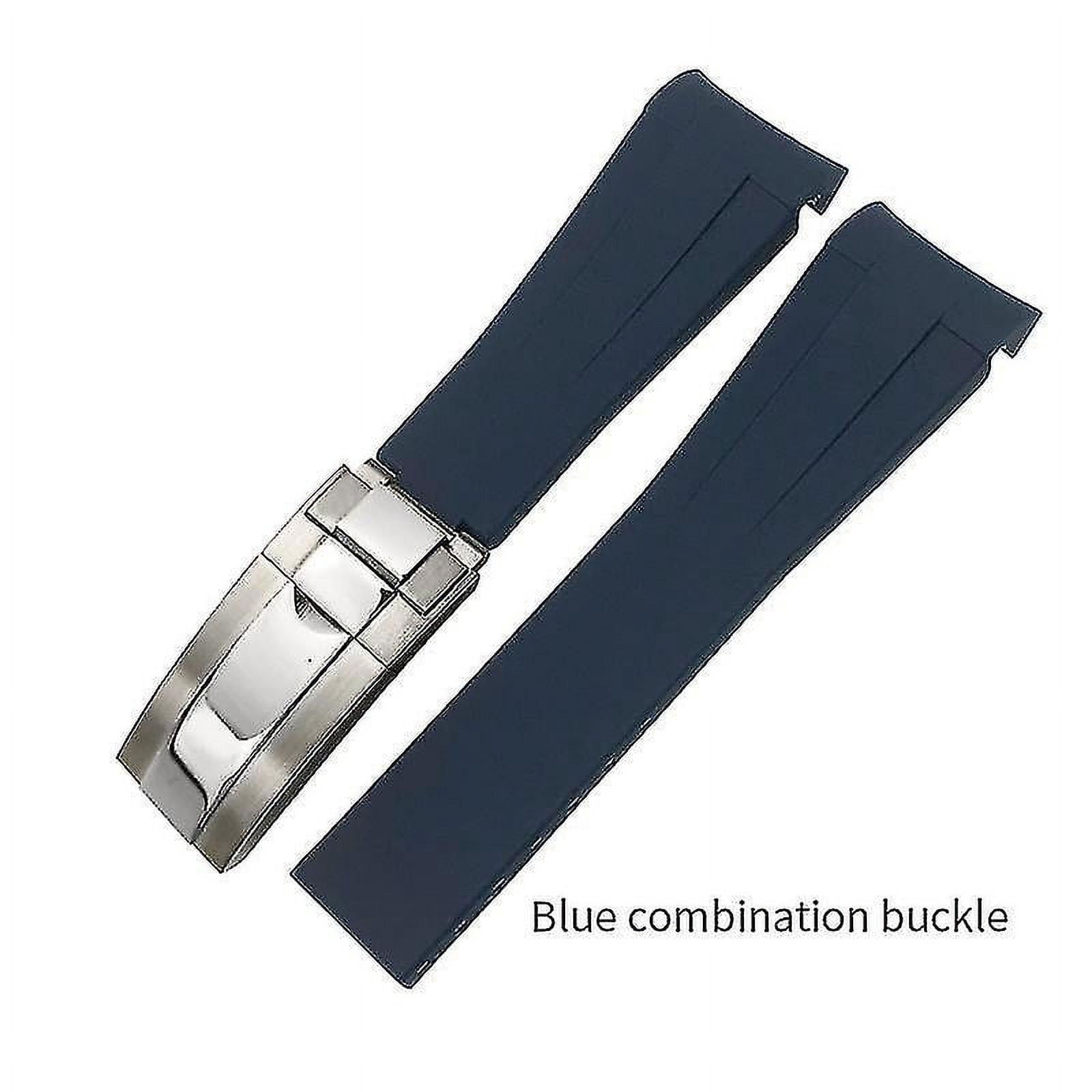 20mm 21mm 22mm 19mm Rubber Watchband Fit For Rolex Submariner