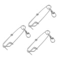 thumbnail image 1 of 3pcs Pesca Clips de línea larga Broches Clips Conectores de pesca Sunnimix Pesca clips largos de línea, 1 of 6