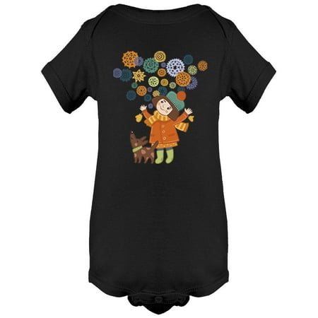 

Girl With A Dog Bodysuit Infant -Image by Shutterstock 12 Months