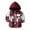 Burgundy, variant on Odeerbi Toddler Boys Girls Hooded Plaid Shacket Jacket Kids Toddler Flannel Shirt Long Sleeve Plaid Jacket Baby Fall Shirt Coat Outwear 2-3 Years