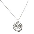 thumbnail image 1 of Silver Color Star Heart Spiral Flower Necklaces For Women Sweet Cute Pendant--4-Product code 49612 4, 1 of 5