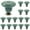 Green, variant on Green Ceramic knobs, Kitchen Cabinet Knobs, Retro Dresser Knobs, Drawer Knobs, Furniture Decorative Pulls(10Pcs)