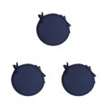 thumbnail image 3 of Justharion Coussin Doux et Confortable pour Chaises - Coussin de Siège Rond avec Attaches Large Application Bleu Foncé 3Set, 3 of 6