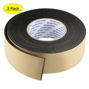 Uxcell EVA Self Adhesive Sealing Foam Tape for Window Door Insulation 2pcs 0.6”x0.12”x16.4ft