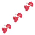 thumbnail image 4 of maskred 50 Pcs Têtes d'Orchidée en Soie Synthétique Durables Conçues pour Roses Rouges 3Set, 4 of 6