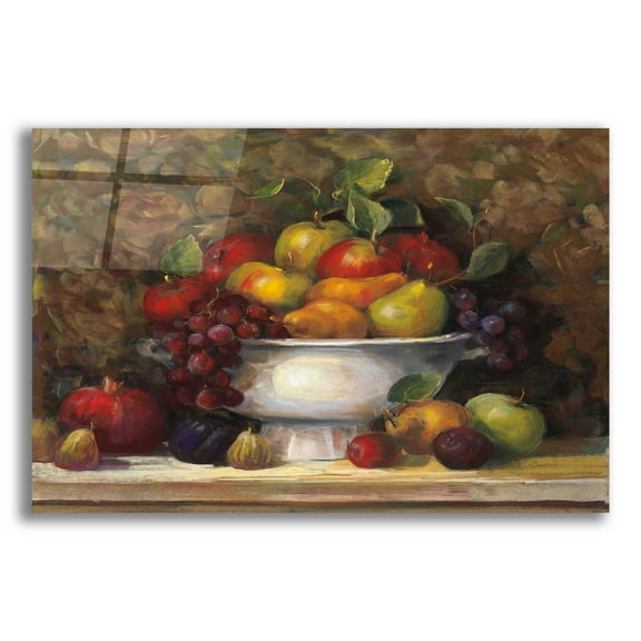 Epic Art 'Holiday Still Liffe' by Carol Rowan, Acrylic Glass Wall Art, 16"x12"