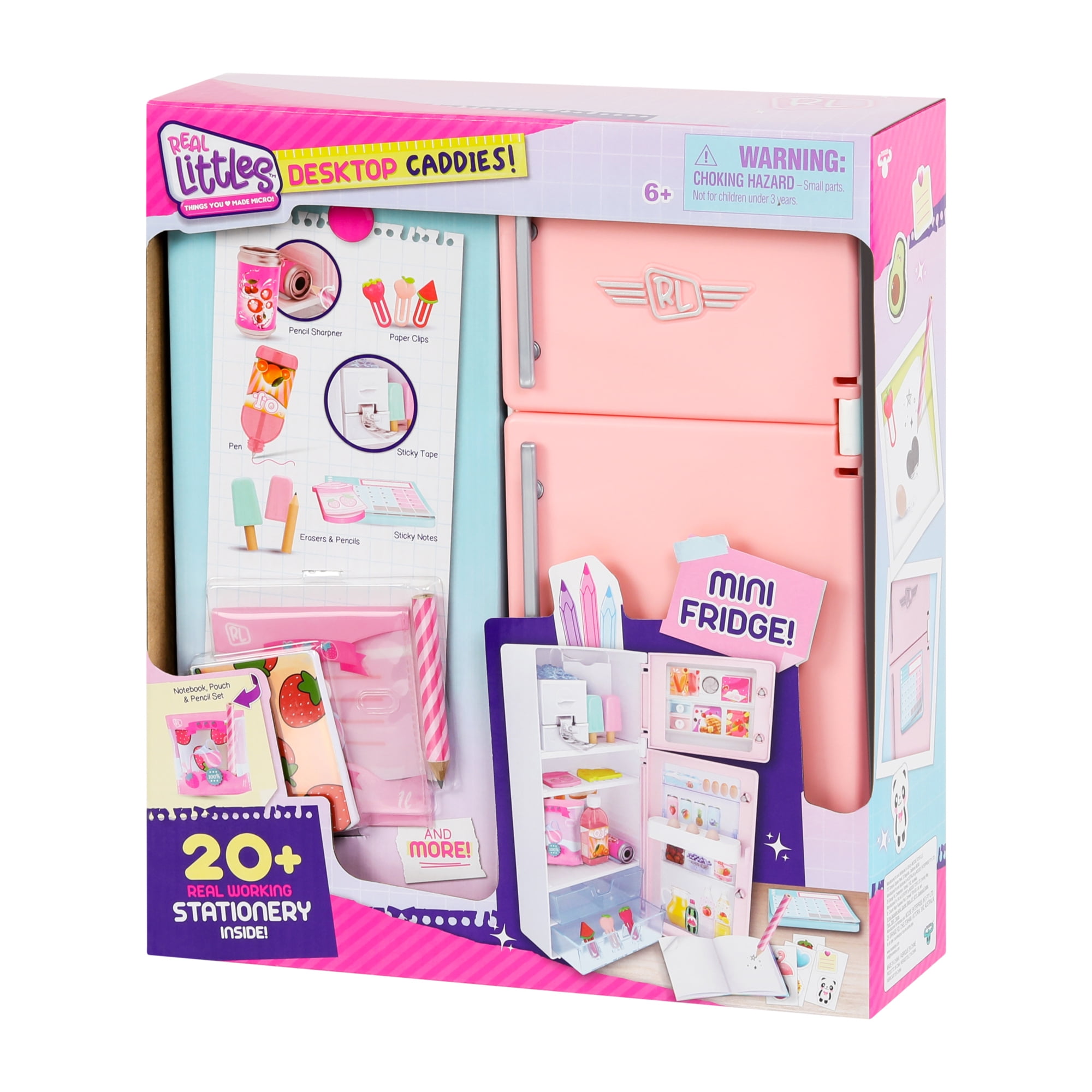 Shopkins Real Littles Desktop Caddies Roller Case, Fridge Locker Exclusive  Bundle Set Includes 57 Mini Surprises Moose Toys - ToyWiz