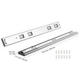 thumbnail image 6 of KFFKFF 6 Pairs 20” Soft-Close Drawer Ball Bearing Full Extension 100 Lbs, 6 of 10