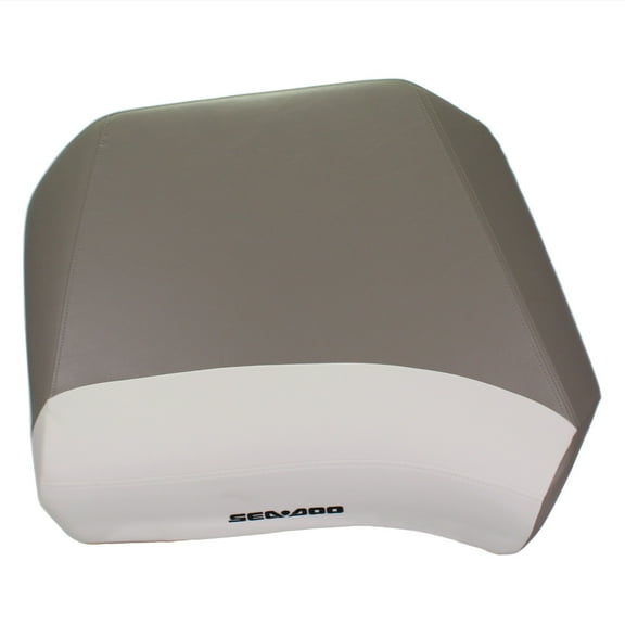 Sea-Doo New OEM Challenger Port Side Sundeck Grey/White Seat Cushion, 269002566
