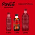 thumbnail image 5 of Coca-Cola Zero Sugar Sugar-Free Soda Pop, 12 fl oz Bottles, 8 Pack, 5 of 16
