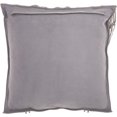 thumbnail image 2 of Mina Victory Couture Nat Hide Macrame Fring Tassel Grey 18" x 18" Throw Pillow, 2 of 3