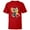 Red, variant on Disney Princess Mulan and Belle Friends are Truly Awesome - Short Sleeve T-Shirt for Kids - Customized-White