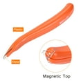 thumbnail image 4 of Uxcell Magnetic Staplers Puller Office Home Staple Remover Tools, Green Orange 2 Pack, 4 of 6