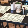 thumbnail image 2 of CounterArt "Farmhouse Fall Plaid" 24-Sheet Premium Paper Placemats, 2 of 6