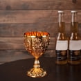 thumbnail image 3 of Retro Classical Small Goblet Creative Elegant Handmade Cup Glass Household Gold, 3 of 6