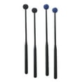 thumbnail image 4 of 2Pcs Plastic Handle Percussion Instrument Accessories Mallets Beginners Training Marimba Mallets Rubber Drumsticks, 4 of 8