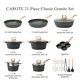 thumbnail image 2 of Juego de utensilios de cocina CAROTE Black Granite Induction 21 piezas, 2 of 5