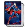thumbnail image 7 of Superman American Hero Silk Touch Sherpa Throw Blanket, 7 of 7