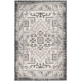 thumbnail image 2 of Rugs.com Outdoor Aztec Collection Rug – 2' x 3' Charcoal Gray Flatweave Rug Perfect For Living Rooms, Large Dining Rooms, Open Floorplans, 2 of 6