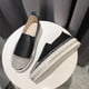 thumbnail image 5 of Zapatillas sin cordones a la moda para mujer, zapatos informales planos con plataforma brillante y diamantes de imitación para mujer Wmkox8yii  nm10714, 5 of 8