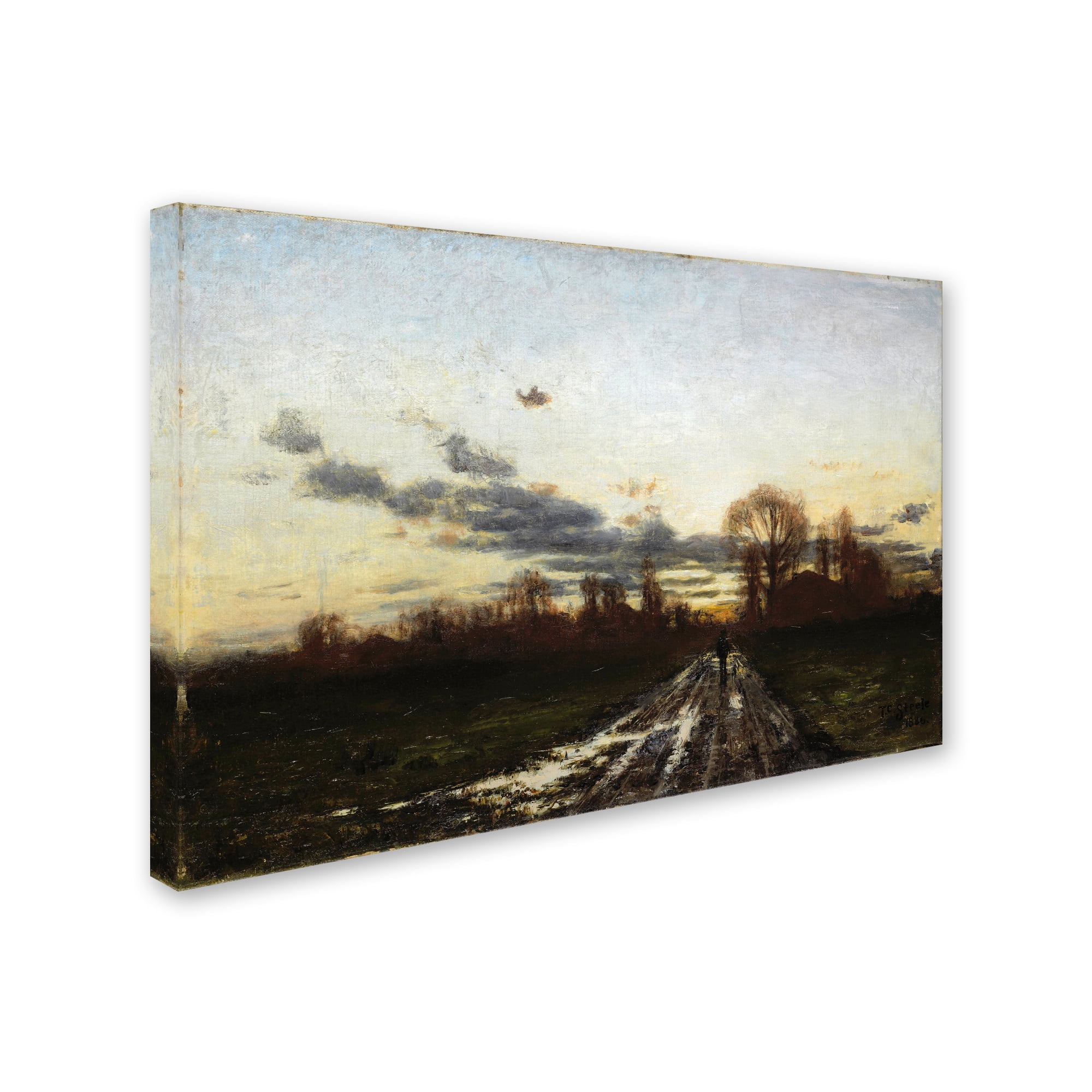 T.C. Steele 'Sunrise' Canvas Art