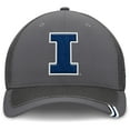 thumbnail image 2 of Men's Fanatics Gray Illinois Fighting Illini Clincher Flex Hat, 2 of 5