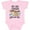 AD-Pink, variant on My Big Cousin Loves Me with Sloth and Hearts Boys or Girls Baby Bodysuit