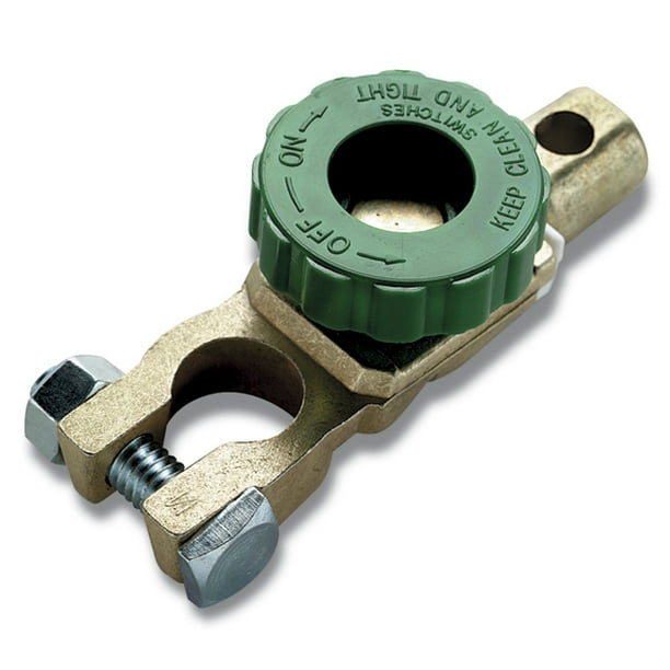 COMPACT BATTERY SWITCHGREEN KNOB