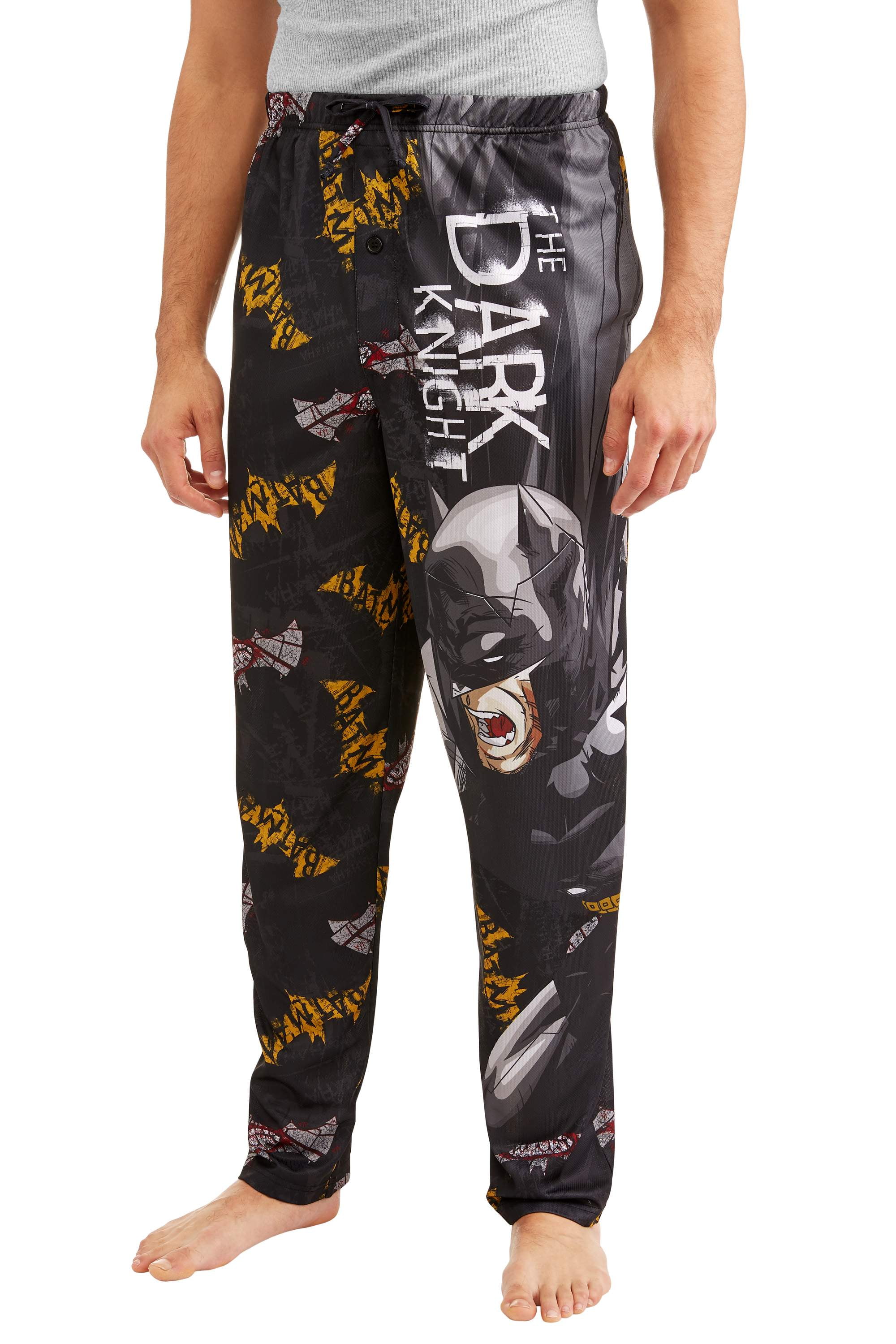 DC Comics Men's Batman Edge of Knight Pajama Pant