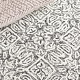 thumbnail image 6 of SAFAVIEH Dip Dye Felicia Floral Area Rug, Ivory/Black, 8' x 10', 6 of 8