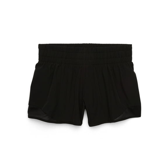 Athletic Works Girls Athletic Run Shorts, Sizes 4-18 & Plus