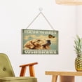 thumbnail image 4 of Golden Retriever Wood Decor Sign, Cute Dog Decor, Hanging Printed Wooden Plaque Décor, Rustic Wood Wall Hanging Plaques, Dog Art Wall Décor, Home Décor Sign, Farmhouse Hanging Signs 10x16 inches, 4 of 8