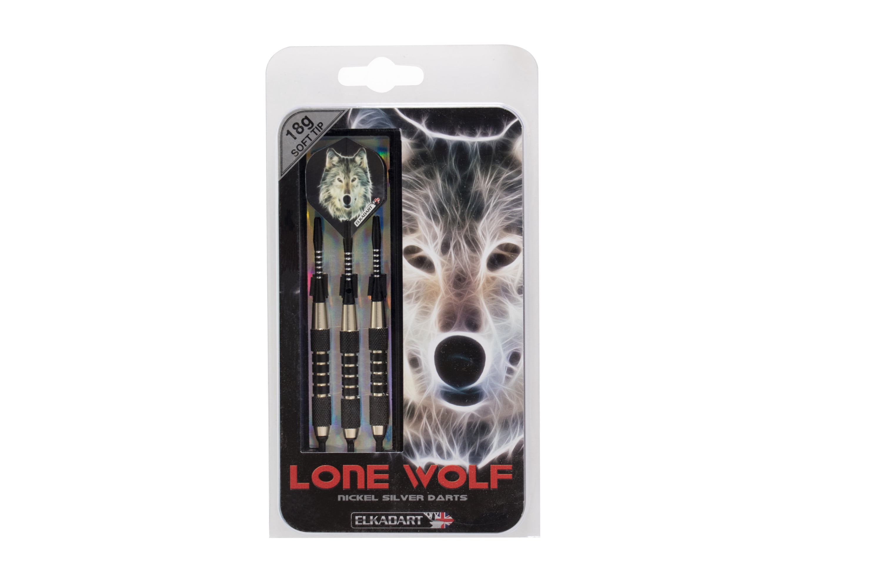 Elkadart Lone Wolf Soft Tip Dart Set, 18 Grams