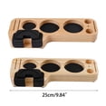 thumbnail image 5 of Espresso Tamper Coffee Distributor Tamper Espresso Stirrer Wood Coffee Tamper, 5 of 15