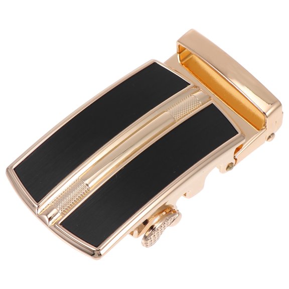 SEWCHICS Men's Automatic Belt Buckle, Golden Alloy , Fashion Accessory for Casual and Formal Wear