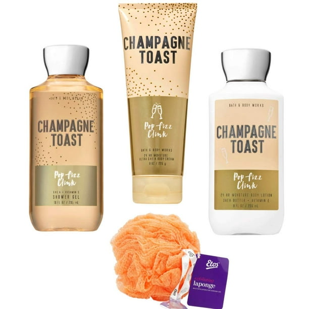 Bath & Body Works Champagne ToastShower Gel, Lotion, Body Cream