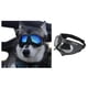 thumbnail image 3 of Gafas de sol para perros, ajustables, a prueba de polvo, protección contra el viento para conducir. Plata, 3 of 9