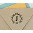 thumbnail image 3 of Printtoo Alphabet J Monogram Octagon Celtic Swirl Frame Self Inking Rubber Stamp Office Stationary, 3 of 7