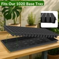 thumbnail image 4 of Gardzen Paquete de 10 Bandejas para Semillas de 128 Celdas, Bandeja de 3.8 cm de Profundidad para Plántulas, Bandejas Duraderas con Agujeros de Drenaje, 4 of 5