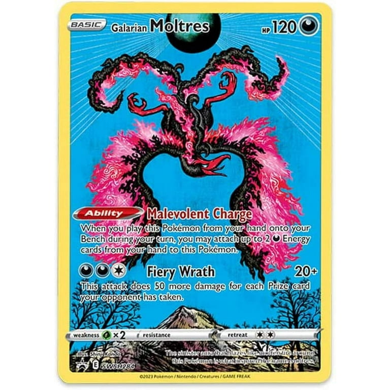  Pokemon TCG: SAS12.5 Crown Zenith Galarian Zapdos Tin : Toys &  Games