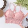 thumbnail image 5 of Nmnitkp Tank Tops with Built in Bras Comfortable and Breathable Lace Camisole Bralette for Women Halter Deep V Neck Cami Wireless Adjustable Tank Crop Top, 5 of 5