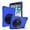Blue, variant on KIQ iPad 5th 6th Gen Case, Heavy Duty Shockproof Cover Screen Protector for Apple iPad 9.7 2017 2018 [Purple]