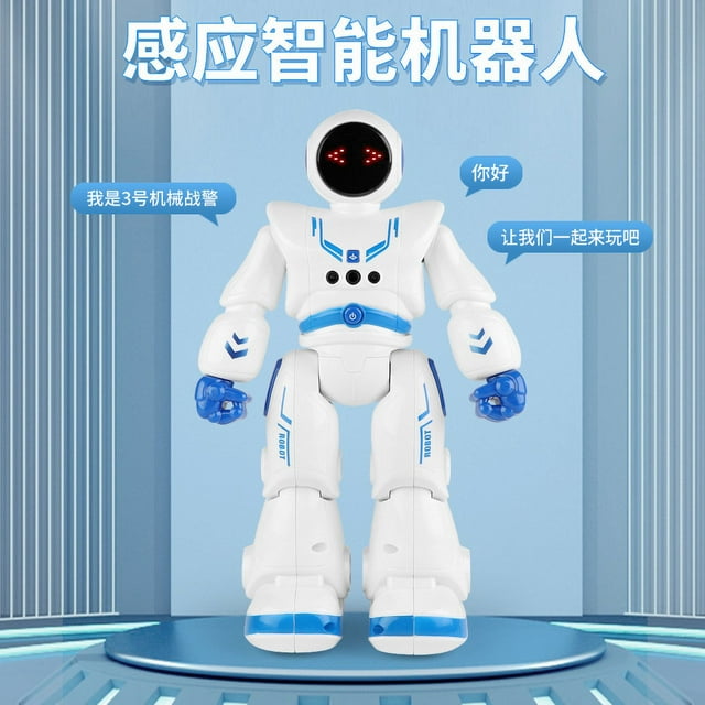 robot d'Éducation Précoce Mécanique à induction Électrique Infrarouge Jouet Télécommandé pour Enfants robot intelligent